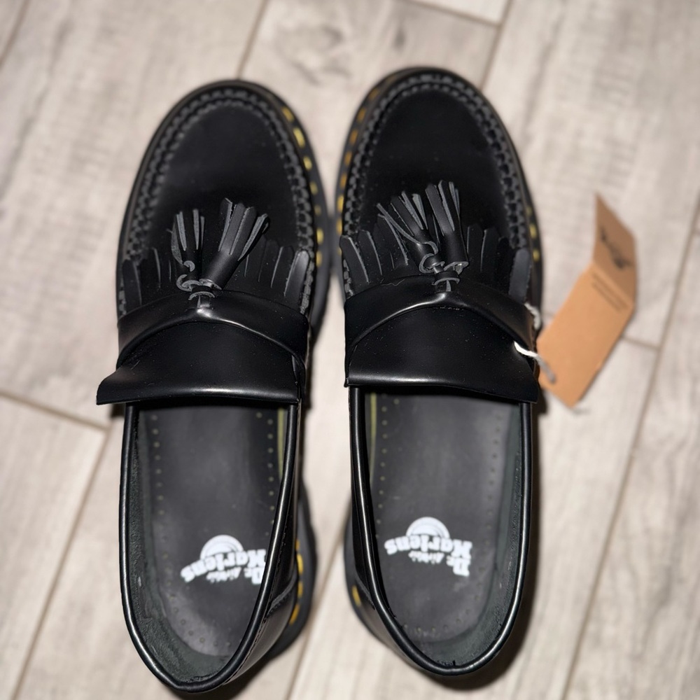 Dr. Martens Black Moccasin Shoes